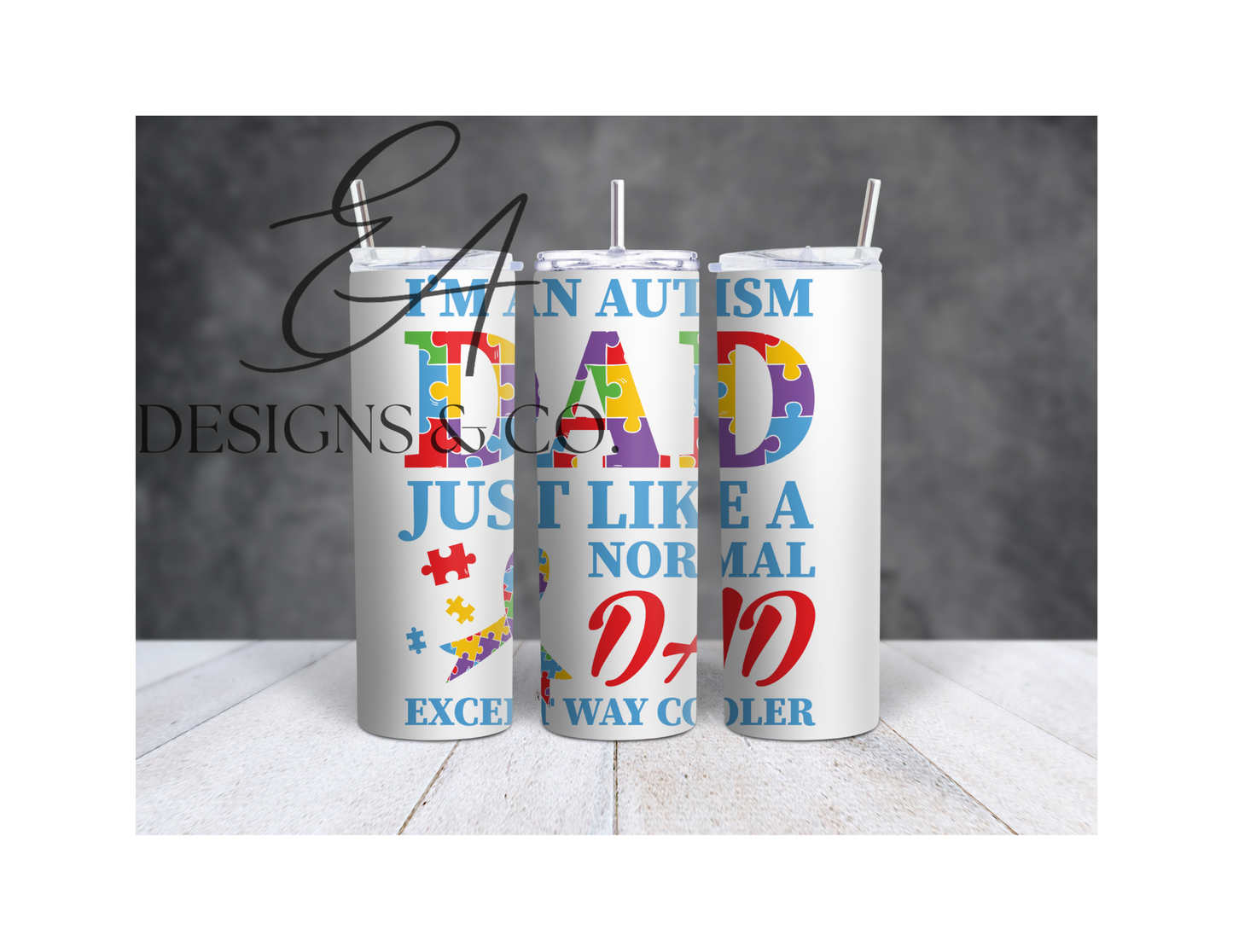 Autism Awareness Tumblers