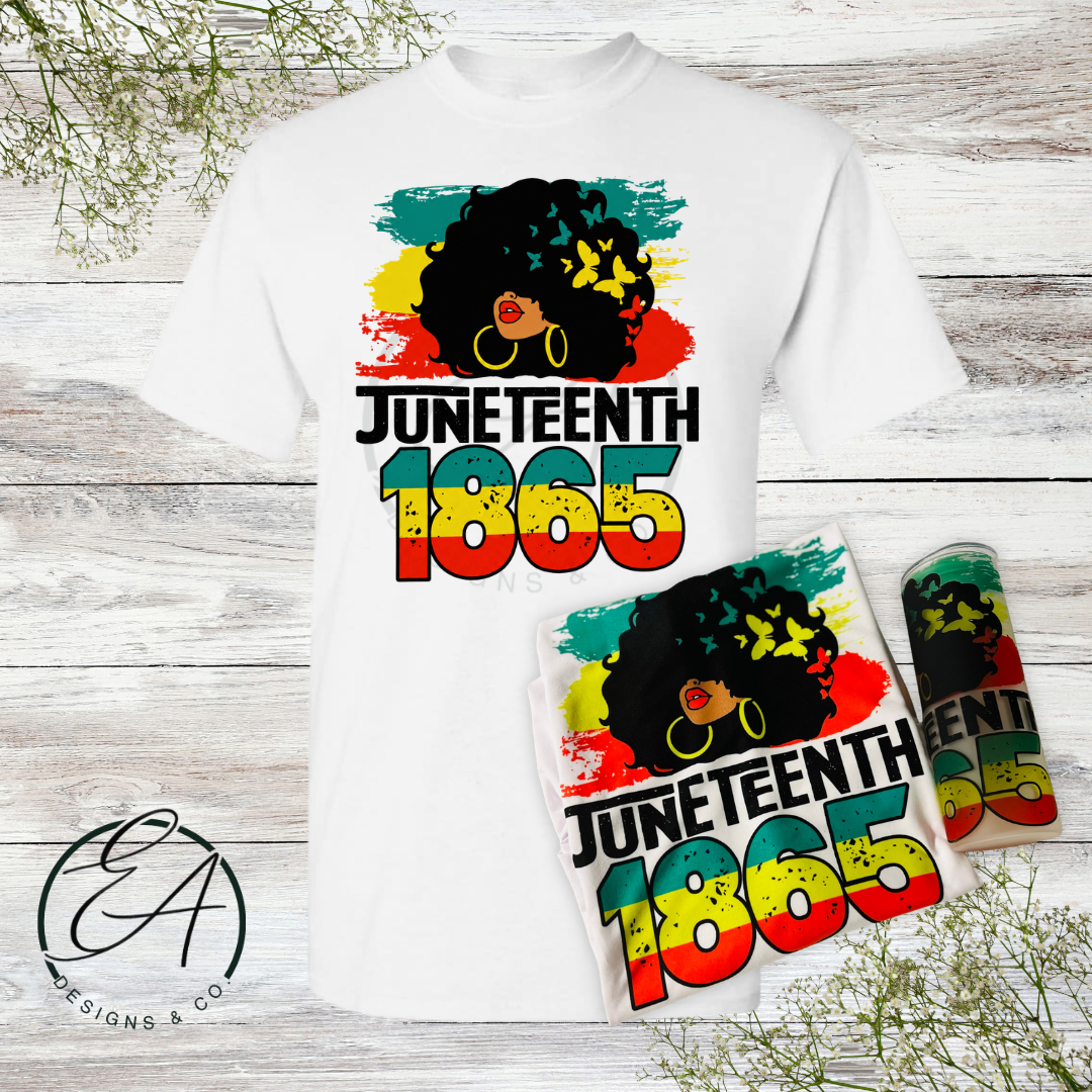 Juneteenth 1865 Shirt & Tumbler set