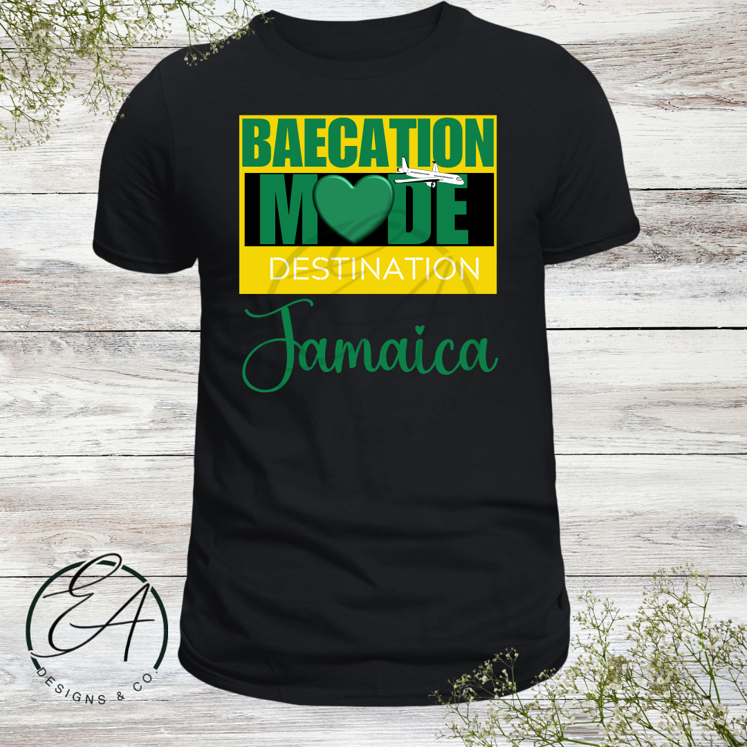 Jamaica Baecation Graphic shirt