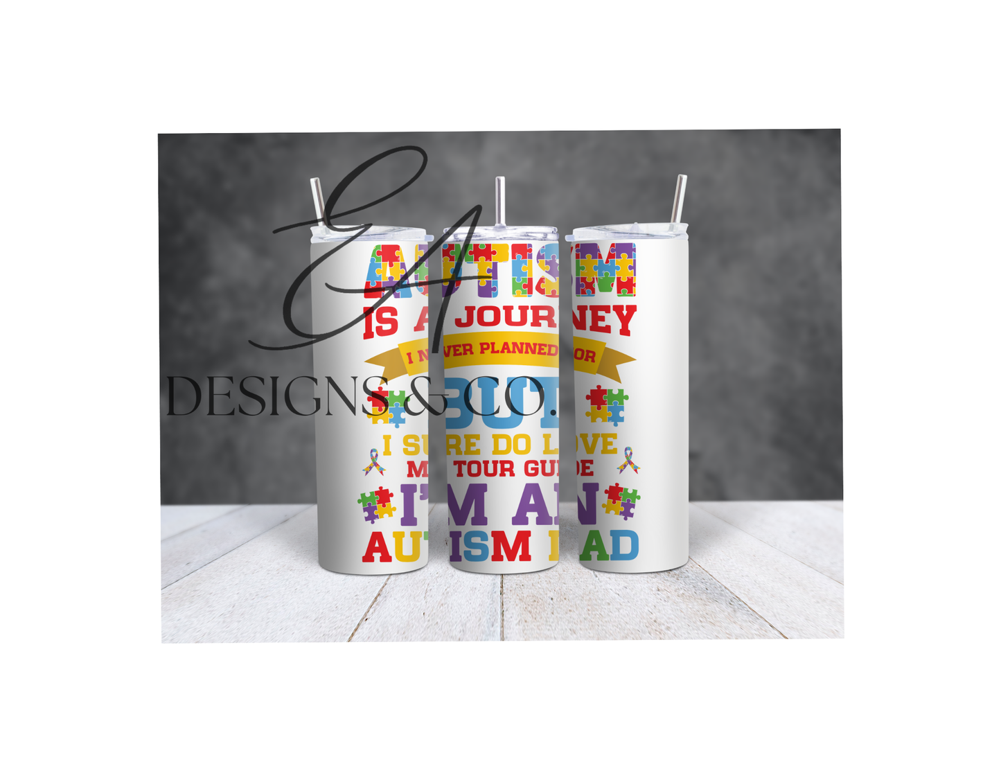 Autism Awareness Tumblers