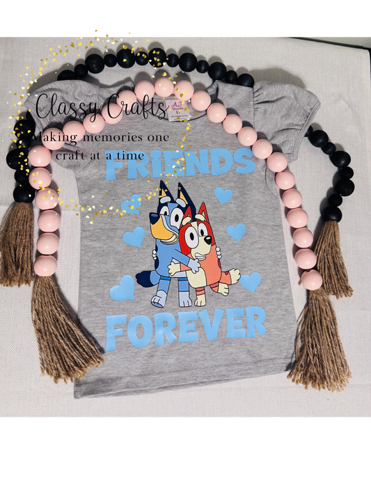 Bluey Friends Forever Youth Shirt