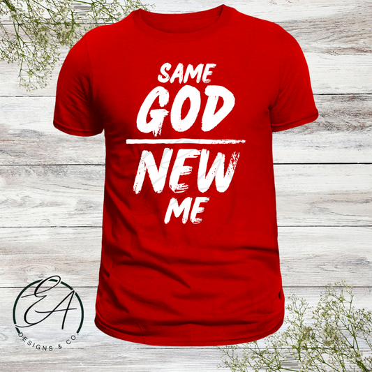 Same God New Me Graphic Tee
