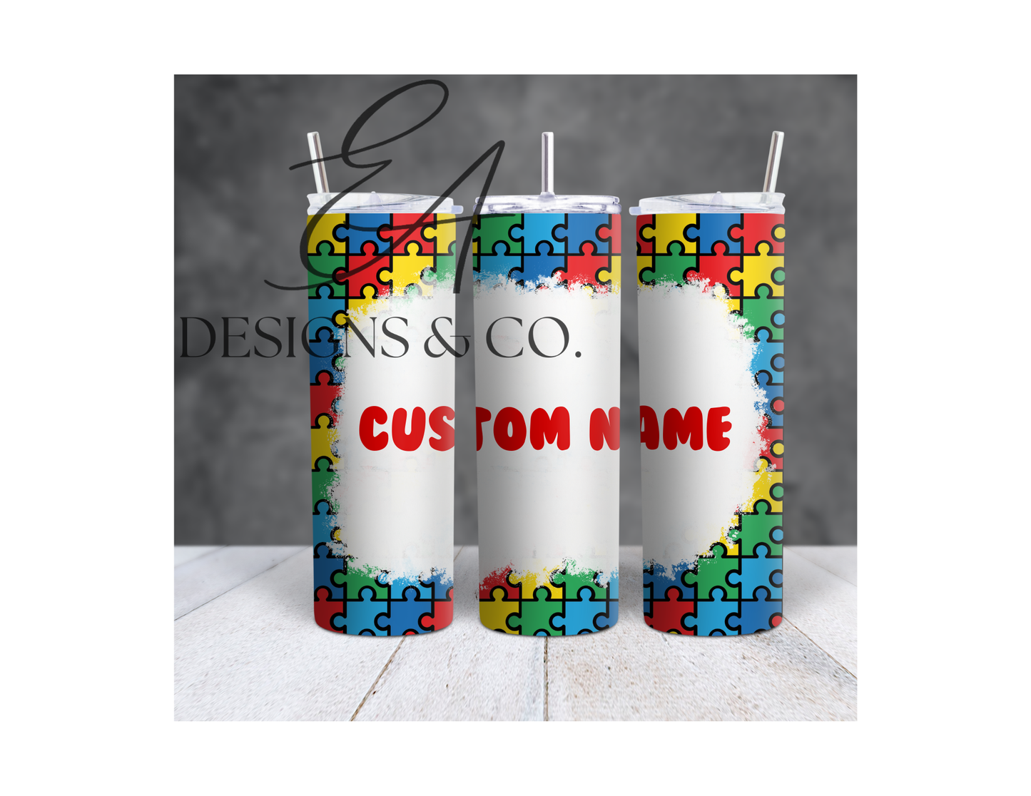 Autism Awareness Tumblers