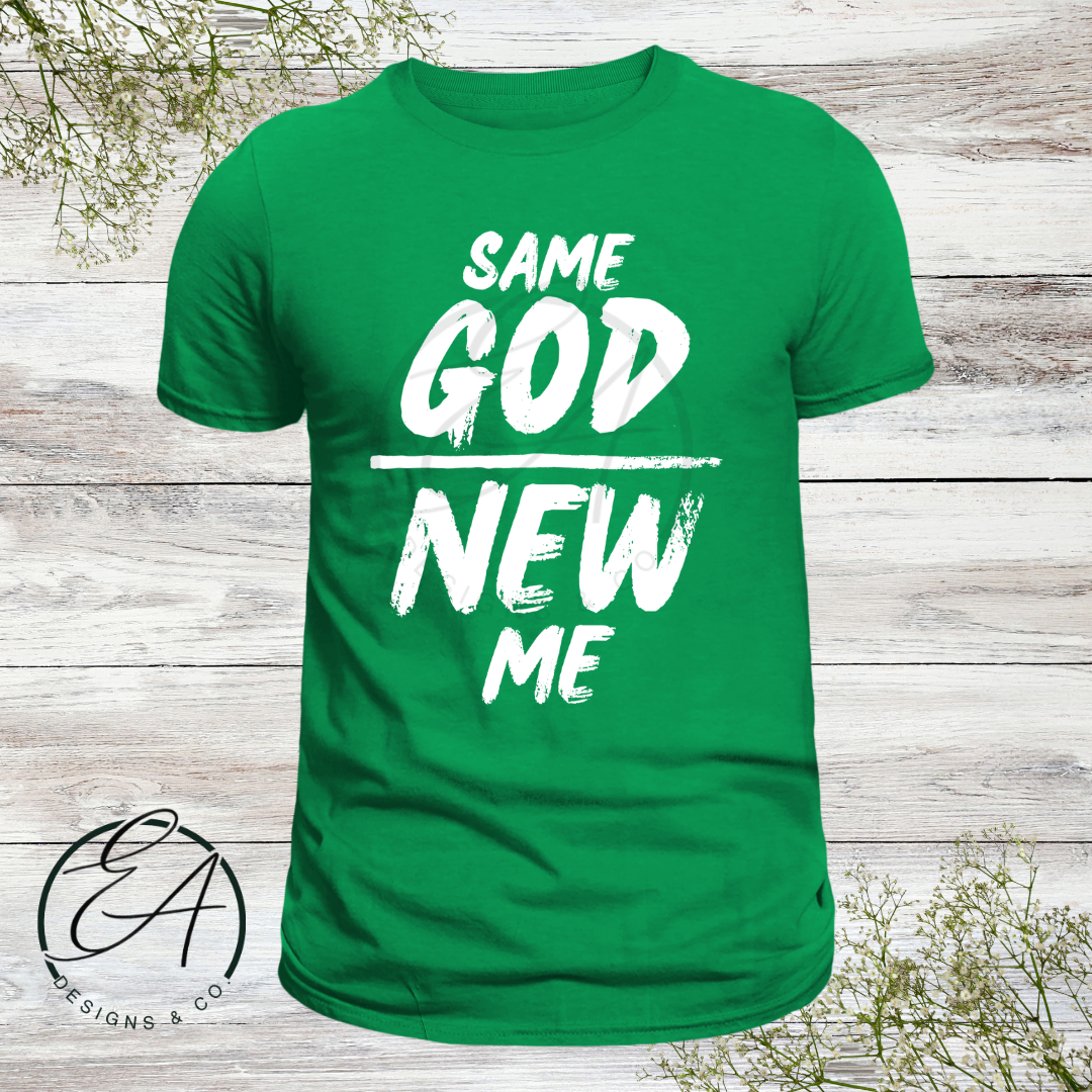 Same God New Me Graphic Tee