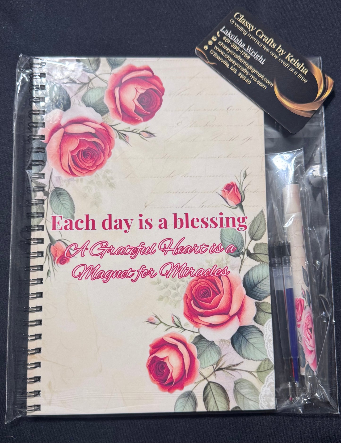Custom Notebook & Pen Set