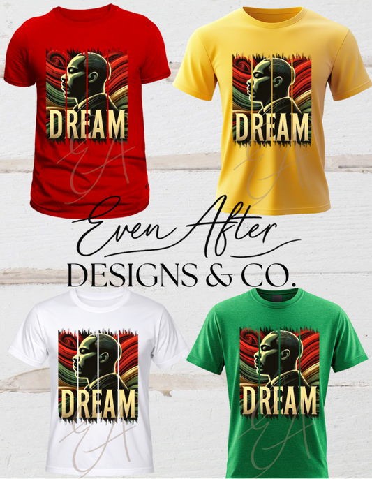 Martin Luther King Jr. “DREAM” Inspirational Graphic Shirt