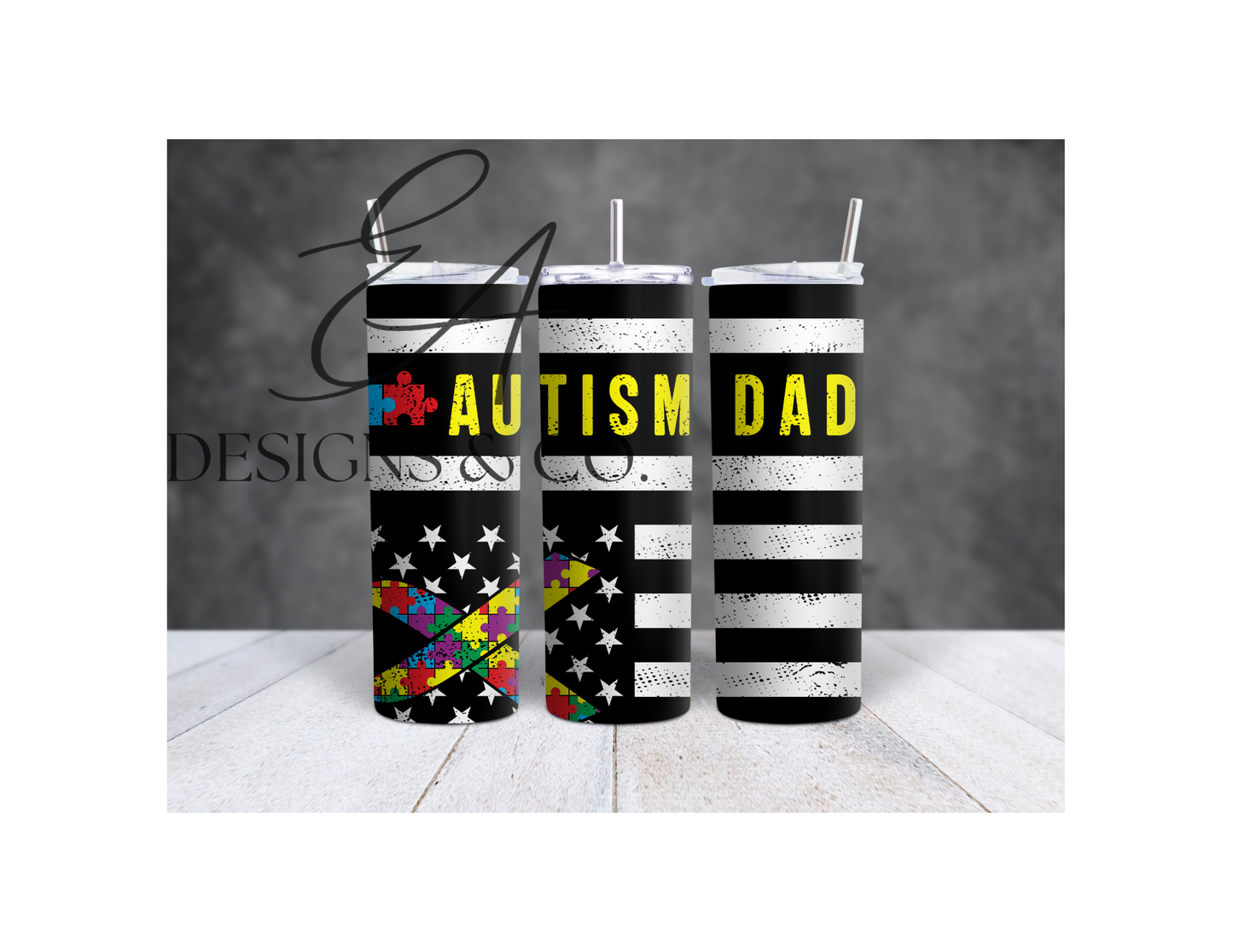 Autism Awareness Tumblers