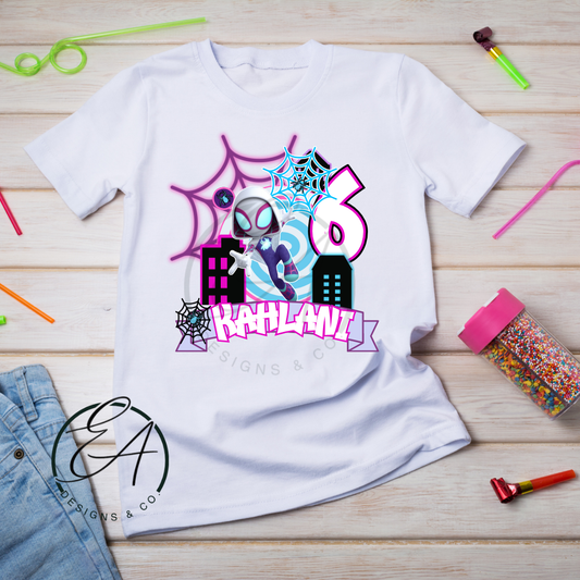 Ghost Spider Graphic Shirt