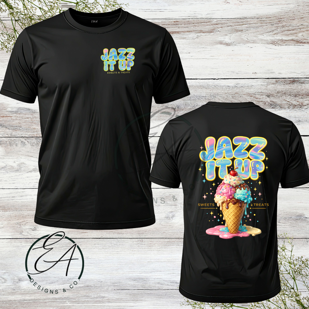 Jazz It Up Graphic Shirt