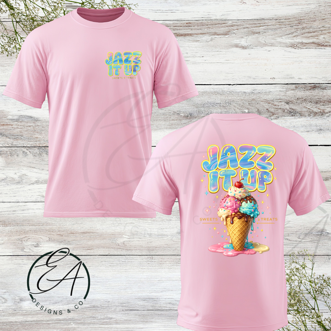 Jazz It Up Graphic Shirt