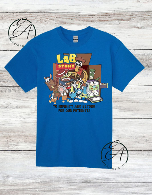 Lab Story Graphic Shirt